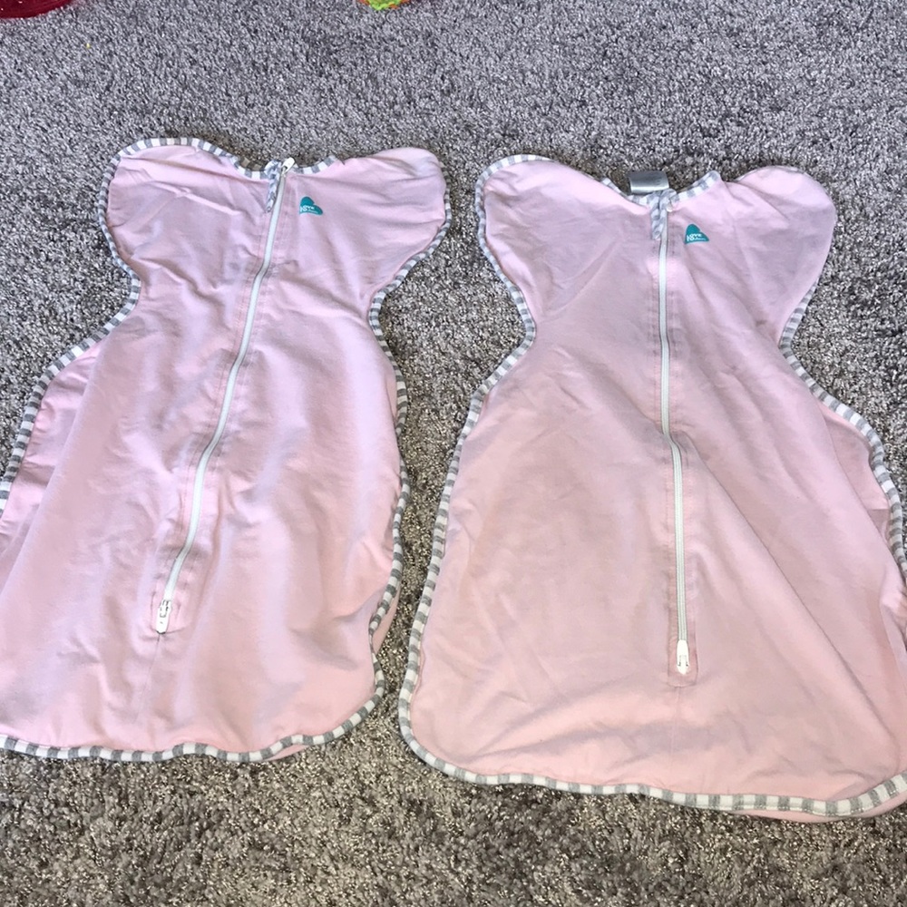 Set of 2! Love to dream swaddle up size medium